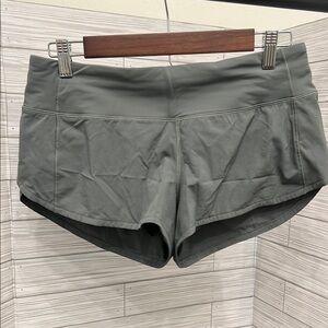 lululemon athletica Gray Athletic Shorts